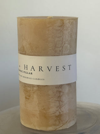 Honey & Harvest Beeswax Pillar Candle